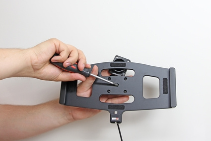 Brodit Aktiv holder for fast montering, Samsung Galaxy Tab 4 10.1 SM-T530/SM-T531/SM-T535