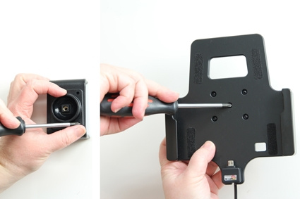 Brodit Aktiv holder for fast montering, Samsung Galaxy Tab Active 8.0 SM-T365 