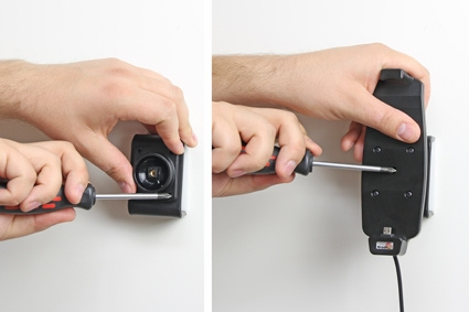 Brodit Aktiv holder for fast montering, Samsung Galaxy S6/S6 edge/S7