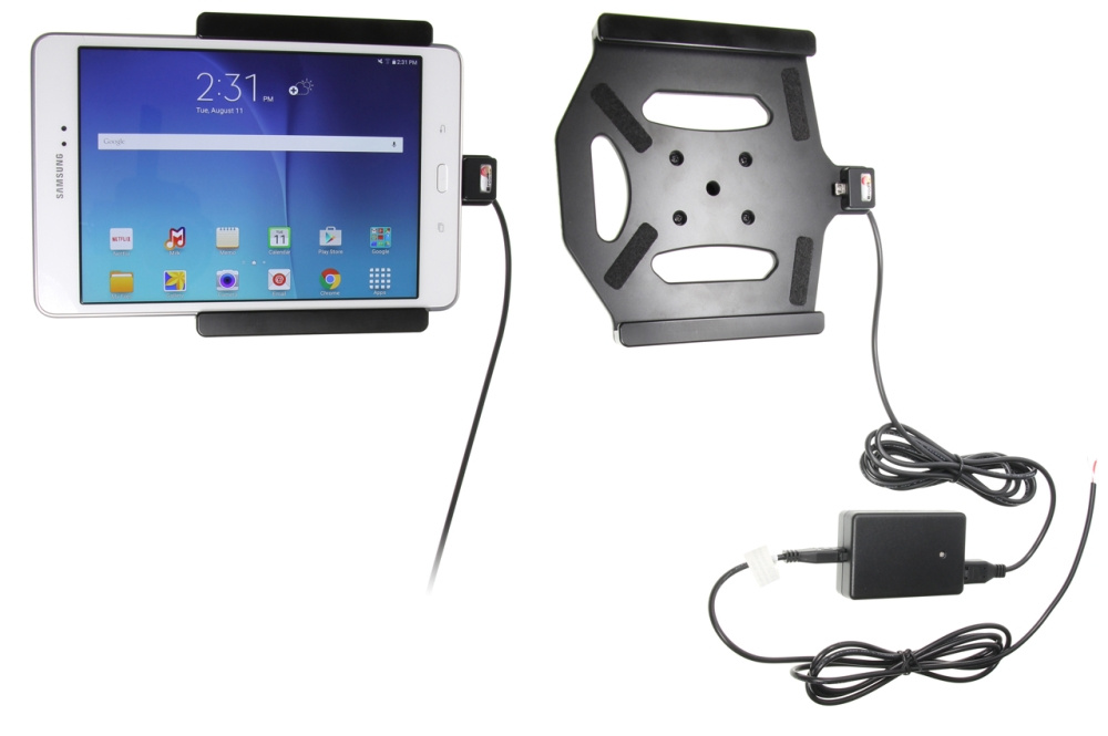 Brodit Aktiv holder for fast installasjon, Samsung Galaxy Tab A 8.0 (2015) SM-T350 