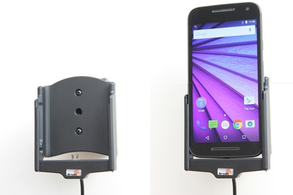 Brodit Aktiv holder for fast montering, Motorola Moto G (3rd Gen) 