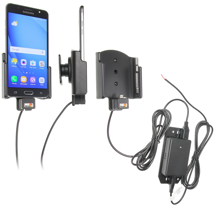 Brodit Aktiv holder for fast montering, Samsung Galaxy J5 (2016) 