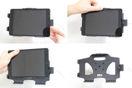 Brodit Holder for Kabeltilkobling, Apple iPad Mini (A1432, A1454, A1455) 