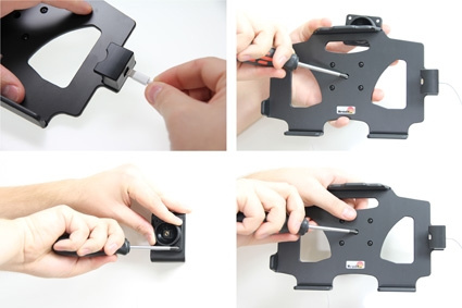 Brodit Holder for Kabeltilkobling, Apple iPad Mini (A1432, A1454, A1455) 