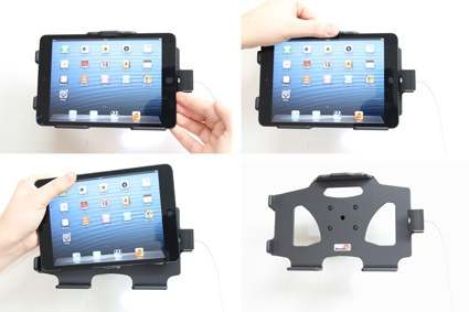 Brodit Holder for Kabeltilkobling, Apple iPad Mini (A1432, A1454, A1455) 