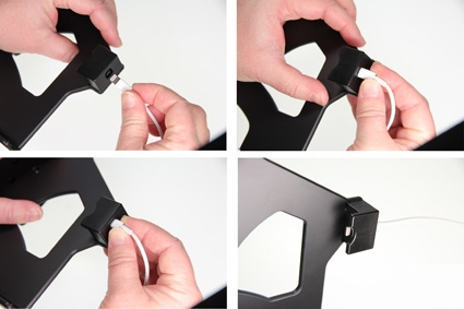 Brodit Holder for Kabeltilkobling, Apple iPad 4th Gen (A1458, A1459, A1460)/With Retina (Lightning Connector)