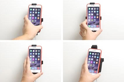 Brodit Holder for Kabeltilkobling, Apple iPhone 6 Plus/6S Plus/7 Plus/8 Plus/Xs Max