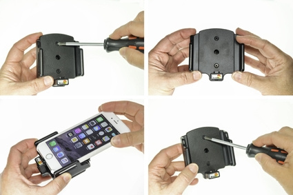 Brodit Holder for Kabeltilkobling, Apple iPhone 6S/7/8/SE 2nd Gen 2020/X/Xs