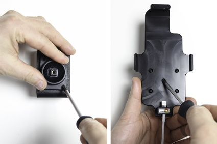 Brodit Holder for Kabeltilkobling, Apple iPhone X/Xs