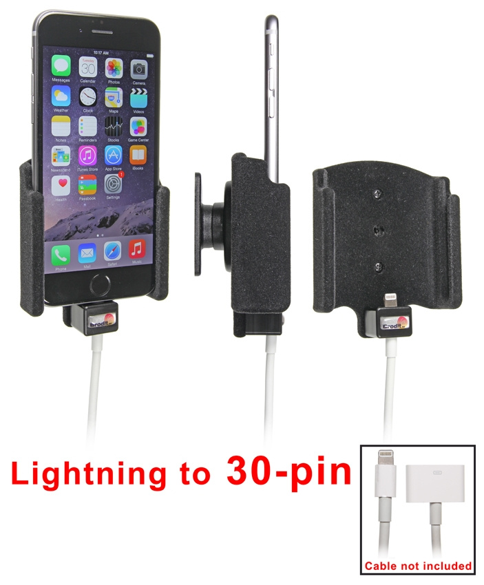 Brodit Holder for Kabeltilkobling, Apple iPhone 6/6S/7