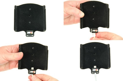 Brodit Holder for Kabeltilkobling, Apple iPhone 6S Plus/7 Plus/8 Plus/Xs Max