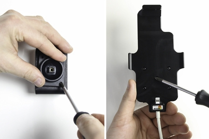 Brodit Holder for Kabeltilkobling, Apple iPhone X/Xs