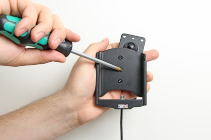 Brodit Aktiv holder med USB-kabel og cigarettadapter, Samsung Galaxy S5 