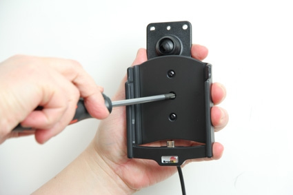 Brodit Aktiv holder med USB-kabel og cigarettadapter, Motorola Moto G (2nd Gen) 