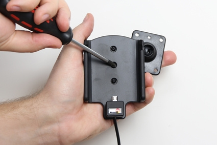 Brodit Aktiv holder med USB-kabel og cigarettadapter, Samsung Galaxy A3 SM-A300 