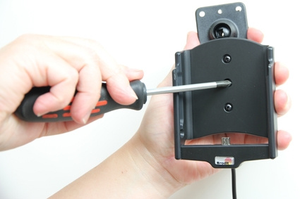 Brodit Aktiv holder med USB-kabel og cigarettadapter, Motorola Moto G (3rd Gen) 