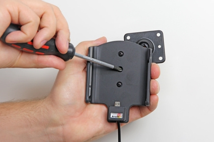 Brodit Aktiv holder med USB-kabel og cigarettadapter, Samsung Galaxy S7 Edge 