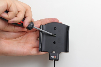 Brodit Aktiv holder med USB-kabel og cigarettadapter, Samsung Galaxy S7 Edge 