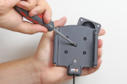 Brodit Aktiv holder med USB-kabel og cigarettadapter, Samsung Galaxy S7 