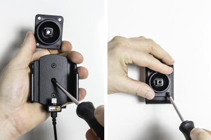 Brodit Aktiv holder for fast montering, Apple iPhone 5/5C/5S/SE