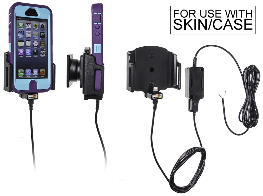 Brodit Aktiv holder for fast installasjon, Apple iPhone 5/5C/5S/SE
