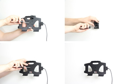 Brodit Aktiv holder for fast montering, Apple iPad Mini (A1432, A1454, A1455) 