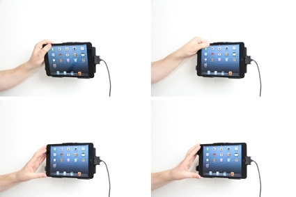 Brodit Aktiv holder for fast montering, Apple iPad Mini (A1432, A1454, A1455) 