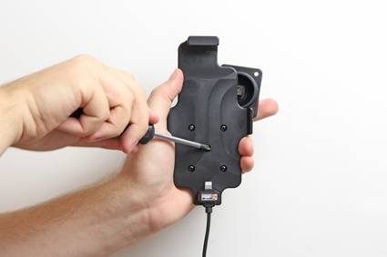 Brodit Aktiv holder for fast montering, Apple iPhone 12 Mini/13 Mini/6/6S/7/8/SE 2nd Gen 2020