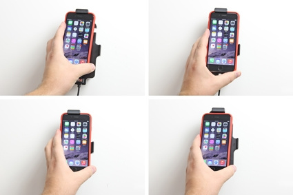 Brodit Aktiv holder for fast montering, Apple iPhone 12 Mini/13 Mini/6/6S/7/8/SE 2nd Gen 2020