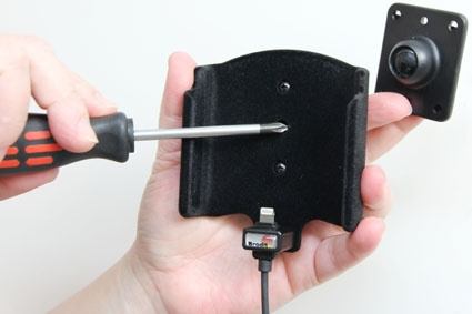 Brodit Aktiv holder for fast installasjon, Apple iPhone 6S Plus/7 Plus/8 Plus/Xs Max