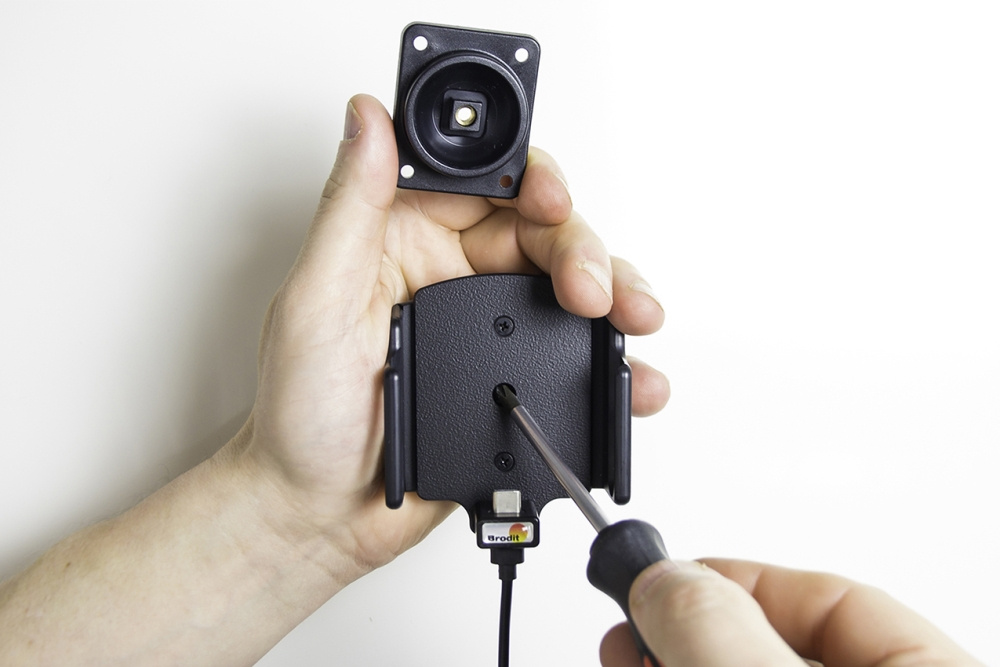 Brodit Aktiv holder for fast installasjon, Samsung Galaxy S24 Ultra SM-S928B/DS/S24+ SM-S926B/DS/S25 Ultra/S25+