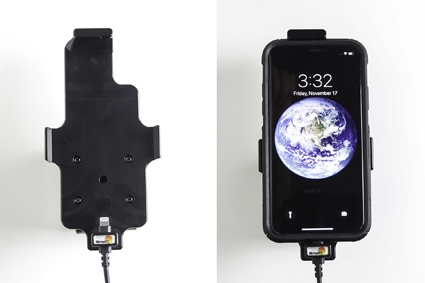 Brodit Aktiv holder for fast montering, Apple iPhone 11 Pro/X/Xs