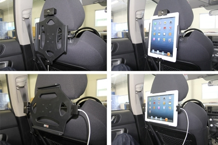 Brodit Holder med nøkkel-lås, Apple iPad 4th Gen (A1458, A1459, A1460)/With Retina (Lightning Connector)