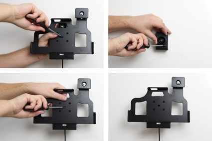 Brodit Holder med nøkkel-lås, Samsung Galaxy Tab Active 8.0 SM-T365 