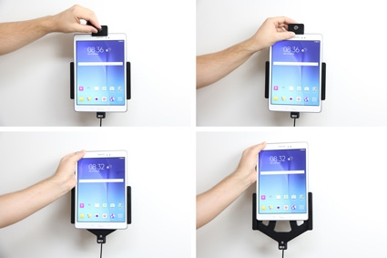 Brodit Holder med nøkkel-lås, Samsung Galaxy Tab A 9.7 