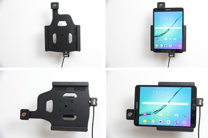 Brodit Holder med nøkkel-lås, Samsung Galaxy Tab S2 8.0 SM-T713 /SM-T719 
