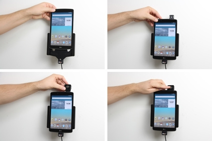 Brodit Holder med nøkkel-lås, LG G Pad F 8.0 