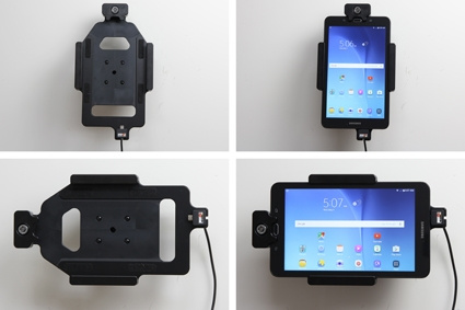 Brodit Holder med nøkkel-lås, Samsung Galaxy Tab E 8.0 