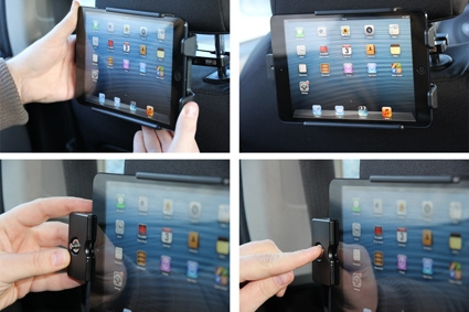 Brodit Holder med nøkkel-lås, Apple iPad Mini (A1432, A1454, A1455) 