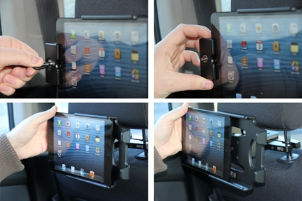 Brodit Holder med nøkkel-lås, Apple iPad Mini (A1432, A1454, A1455) 