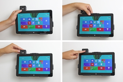 Brodit Holder med nøkkellås, Dell Venue 11 Pro (Model 5130)/Pro, New (Model 7140)
