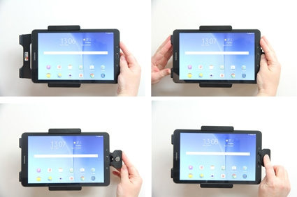 Brodit Holder med nøkkellås, Samsung Galaxy Tab E 9.6 