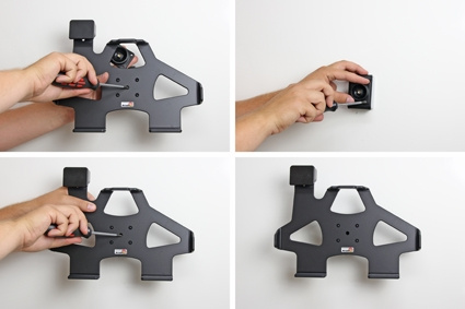 Brodit Holder med fjær-lås, Dell Venue 11 Pro (Model 5130)/Pro, New (Model 7140)