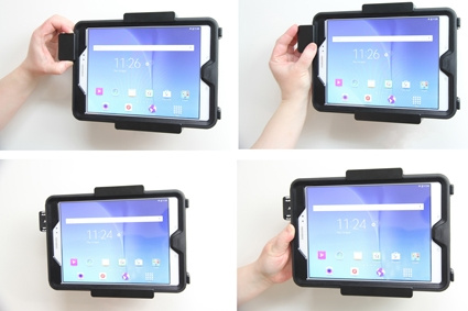 Brodit Holder med fjærlås, Samsung Galaxy Tab A 9.7 