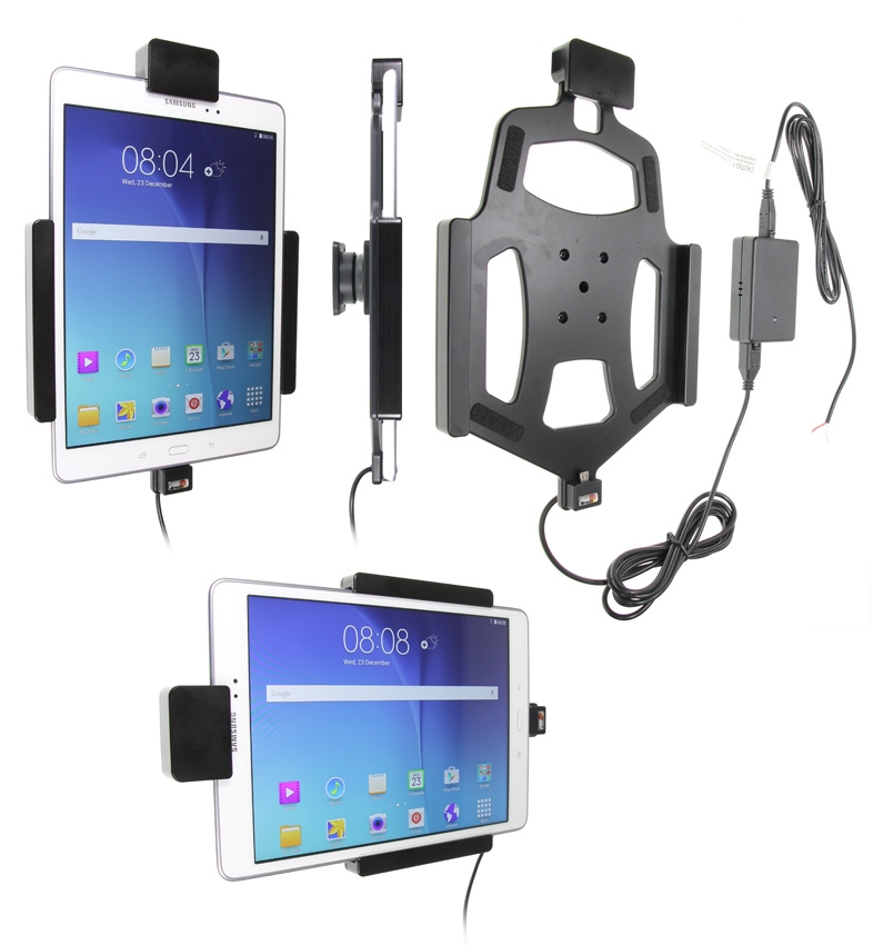 Brodit Holder med fjær-lås, Samsung Galaxy Tab A 9.7 