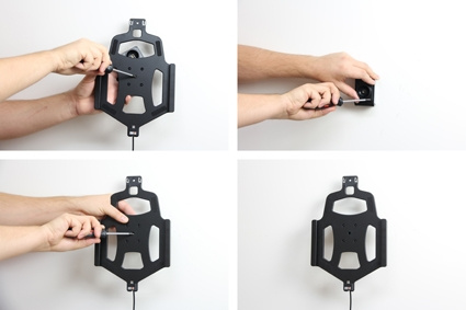 Brodit Holder med fjær-lås, Samsung Galaxy Tab A 9.7 