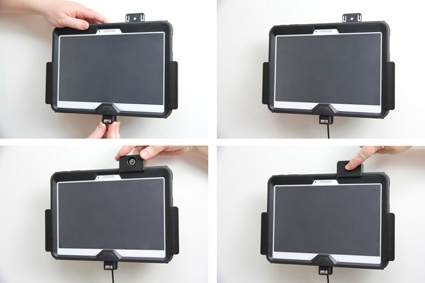 Brodit Holder med nøkkel-lås, Samsung Galaxy Tab 4 10.1 SM-T530/SM-T531/SM-T535