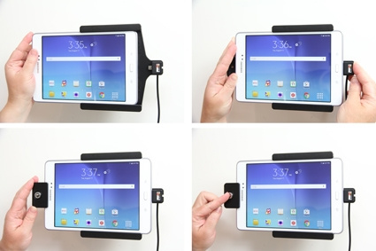 Brodit Holder med nøkkel-lås, Samsung Galaxy Tab A 8.0 (2015) SM-T350 