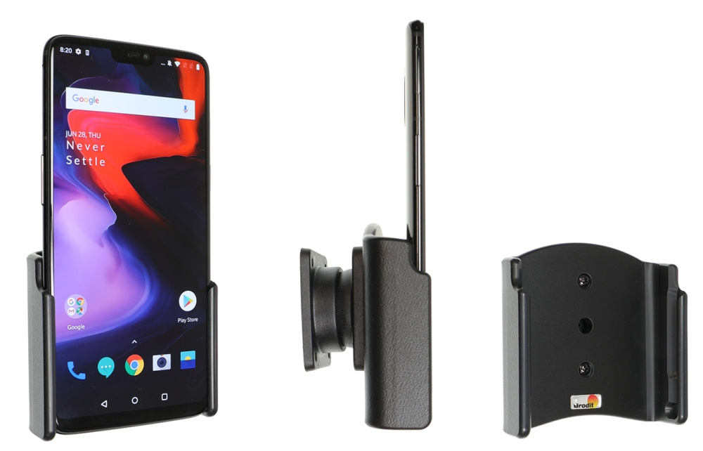Brodit Passiv holder med kuleledd, OnePlus 6/6T/7