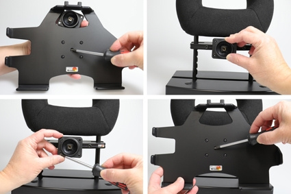 Brodit Passiv holder med kuleledd, Samsung Galaxy Tab S4 10.5 SM-T830/SM-T835 